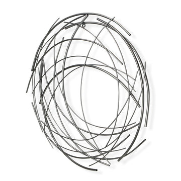 Zeaji Contemporary Abstract Decorative Round Wall Decor